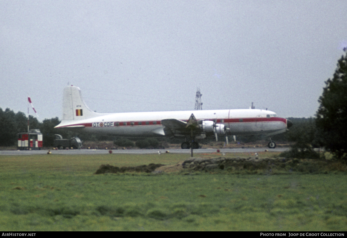 Aircraft Photo of KY4 | Douglas DC-6C | Belgium - Air Force | AirHistory.net #823873