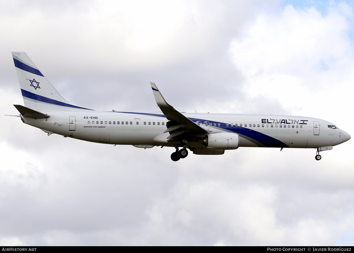 Aircraft Photo of 4X-EHD | Boeing 737-958/ER | El Al Israel Airlines | AirHistory.net #823877