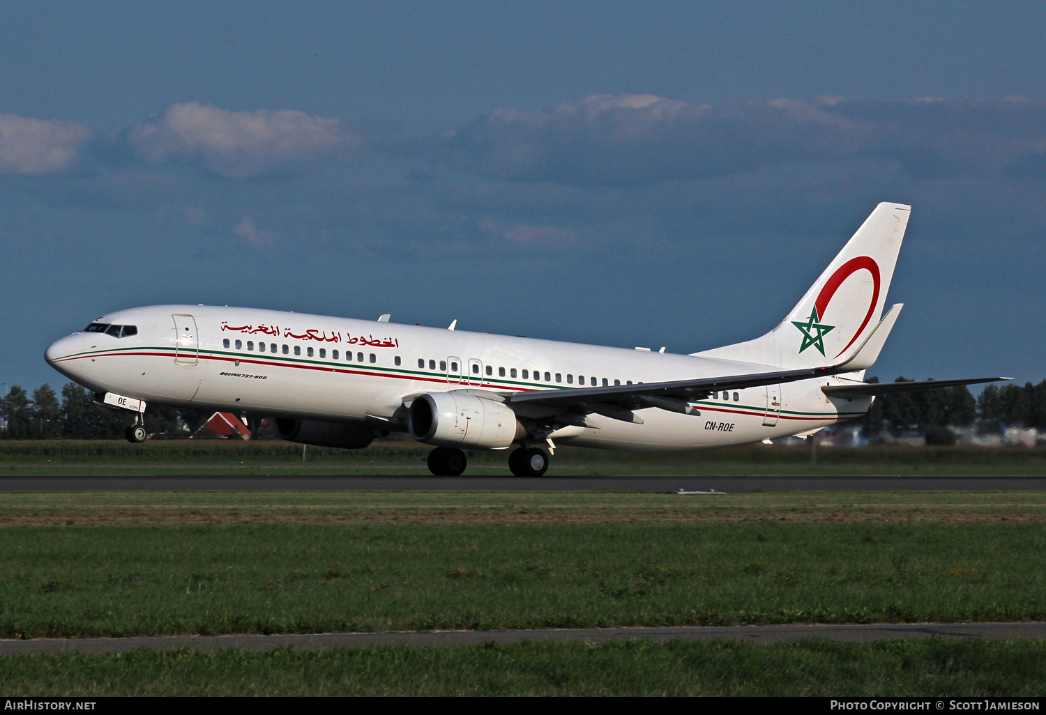 Aircraft Photo of CN-ROE | Boeing 737-8B6 | Royal Air Maroc - RAM | AirHistory.net #823893