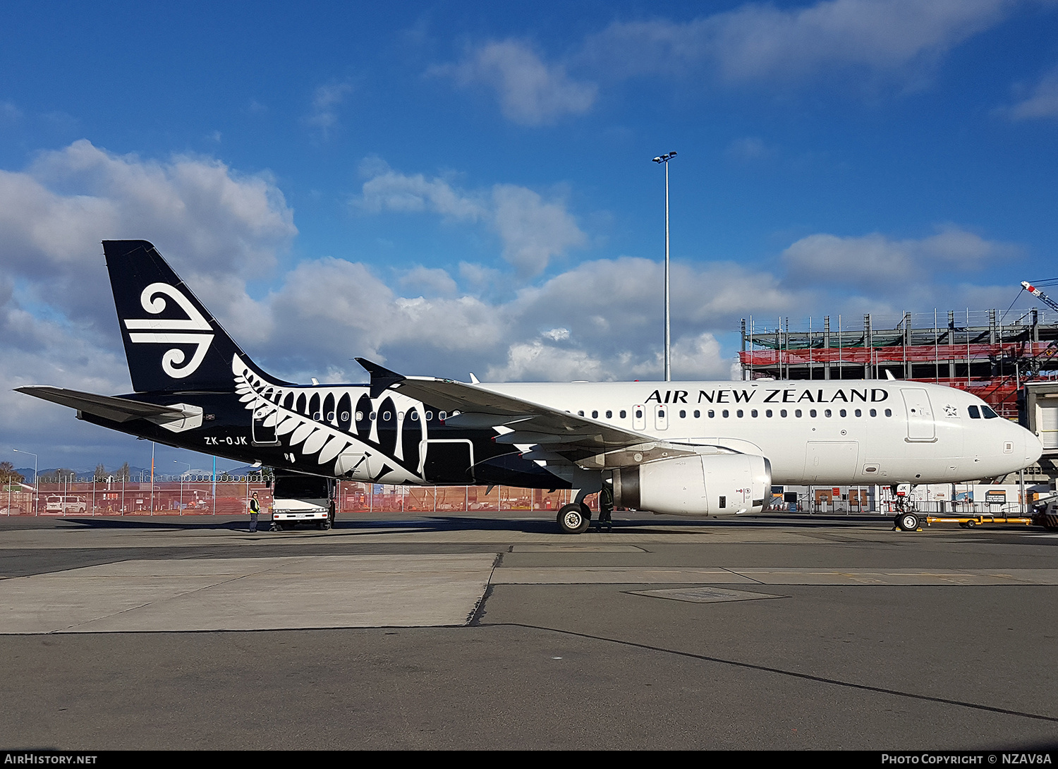 Aircraft Photo of ZK-OJK | Airbus A320-232 | Air New Zealand | AirHistory.net #823894