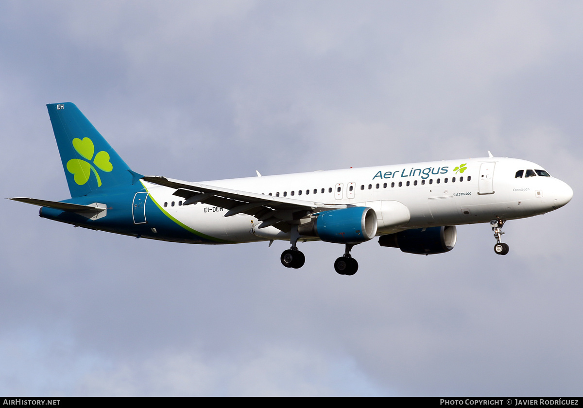 Aircraft Photo of EI-DEH | Airbus A320-214 | Aer Lingus | AirHistory.net #823895