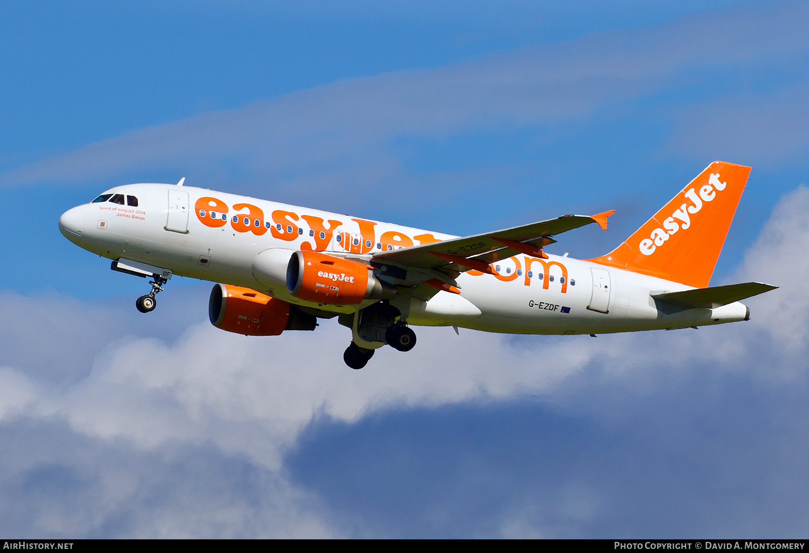Aircraft Photo of G-EZDF | Airbus A319-111 | EasyJet | AirHistory.net #823903