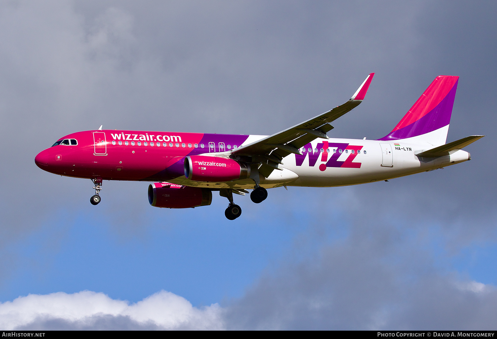 Aircraft Photo of HA-LYN | Airbus A320-232 | Wizz Air | AirHistory.net #823904