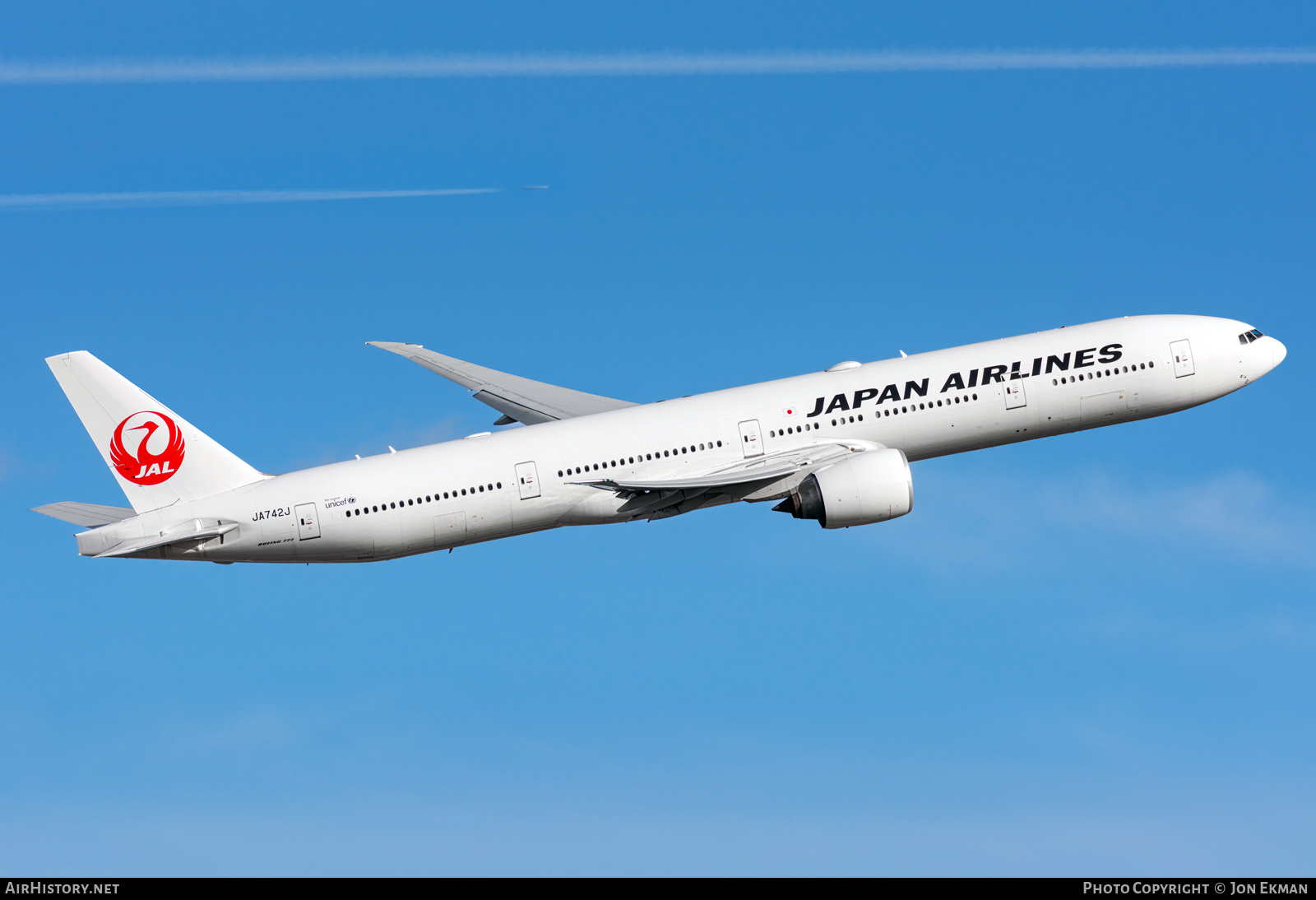 Aircraft Photo of JA742J | Boeing 777-346/ER | Japan Airlines - JAL | AirHistory.net #823908