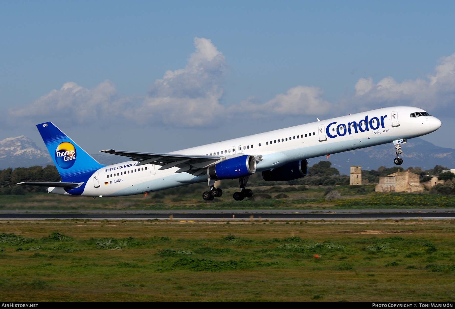 Aircraft Photo of D-ABOG | Boeing 757-330 | Condor Flugdienst | AirHistory.net #823909