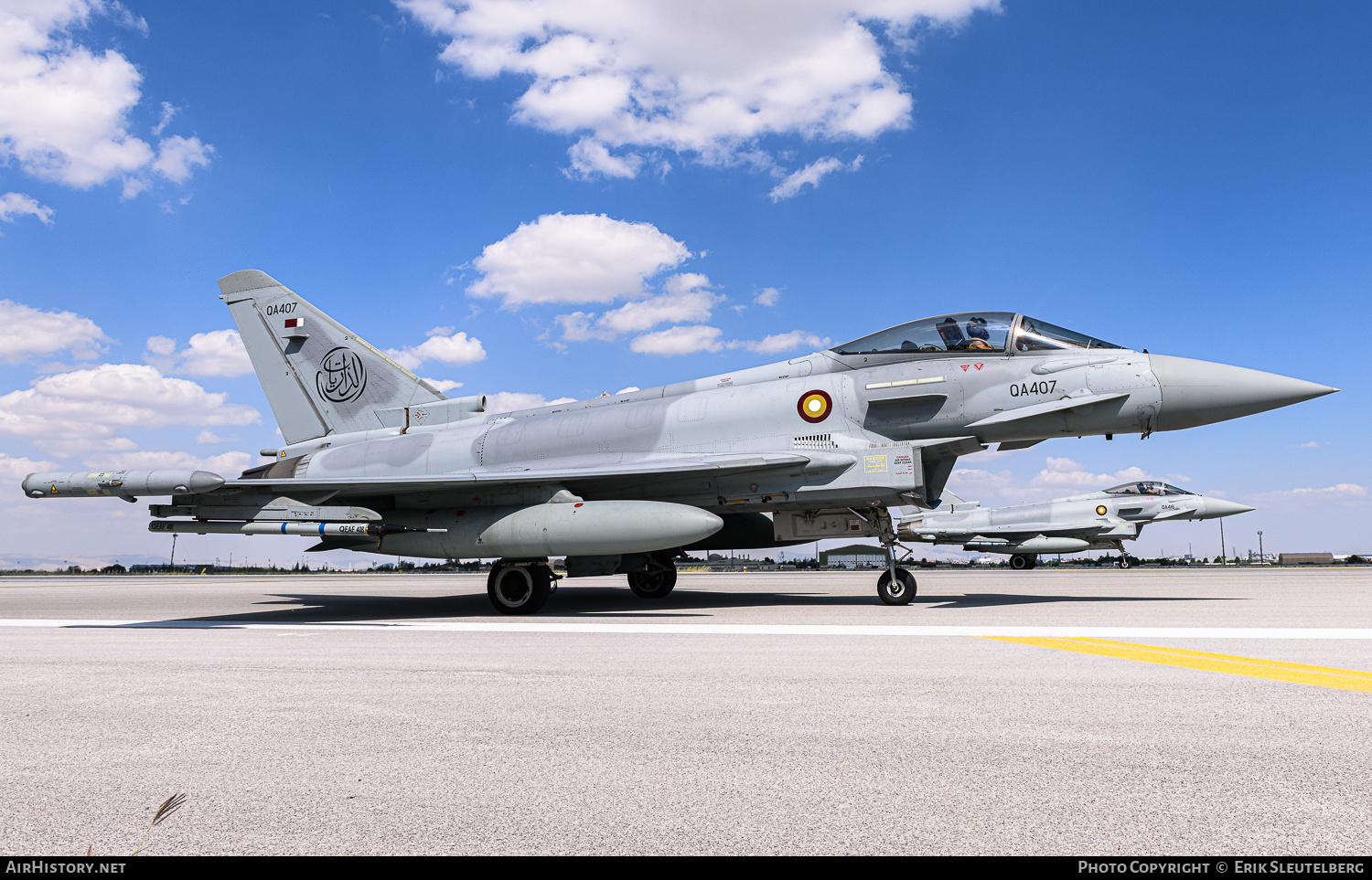 Aircraft Photo of QA407 | Eurofighter EF-2000 Typhoon | Qatar - Air Force | AirHistory.net #823917
