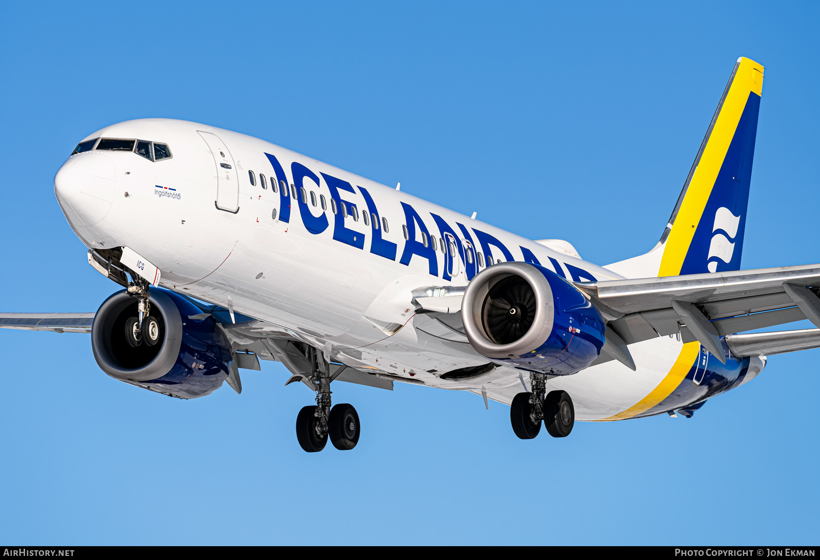 Aircraft Photo of TF-ICG | Boeing 737-8 Max 8 | Icelandair | AirHistory.net #823930
