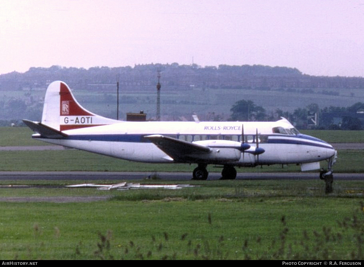 Aircraft Photo of G-AOTI | De Havilland D.H. 114 Heron 2D | Rolls-Royce | AirHistory.net #823943