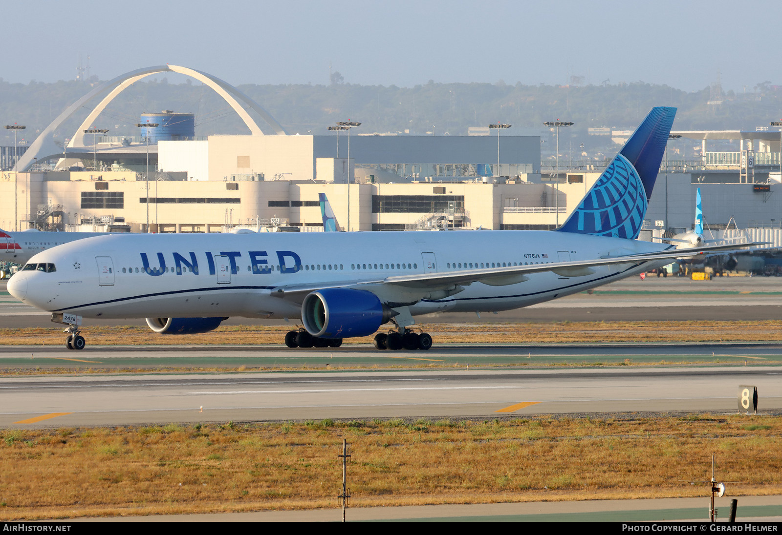 Aircraft Photo of N778UA | Boeing 777-222 | United Airlines | AirHistory.net #823948