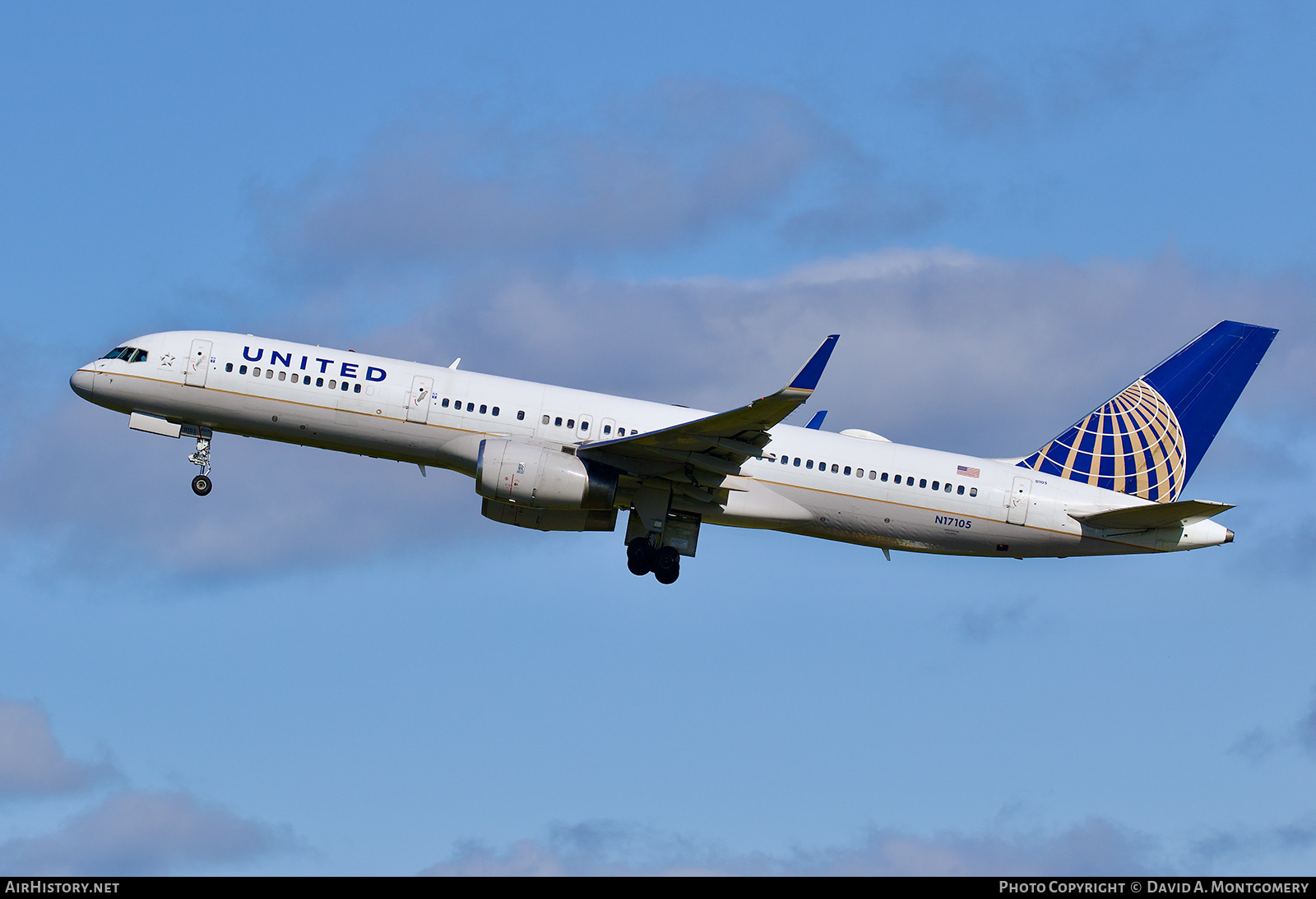 Aircraft Photo of N17105 | Boeing 757-224 | United Airlines | AirHistory.net #823949