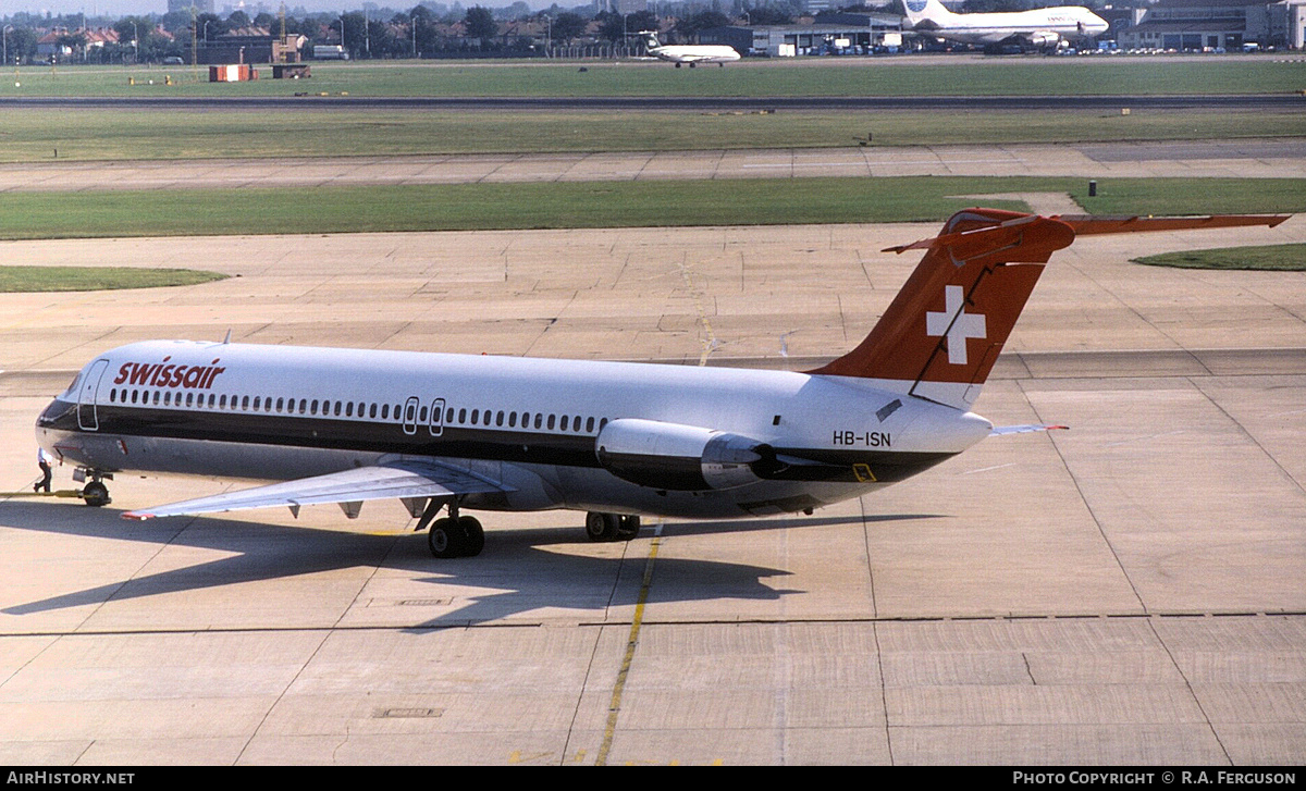 Aircraft Photo of HB-ISN | McDonnell Douglas DC-9-51 | Swissair | AirHistory.net #823955