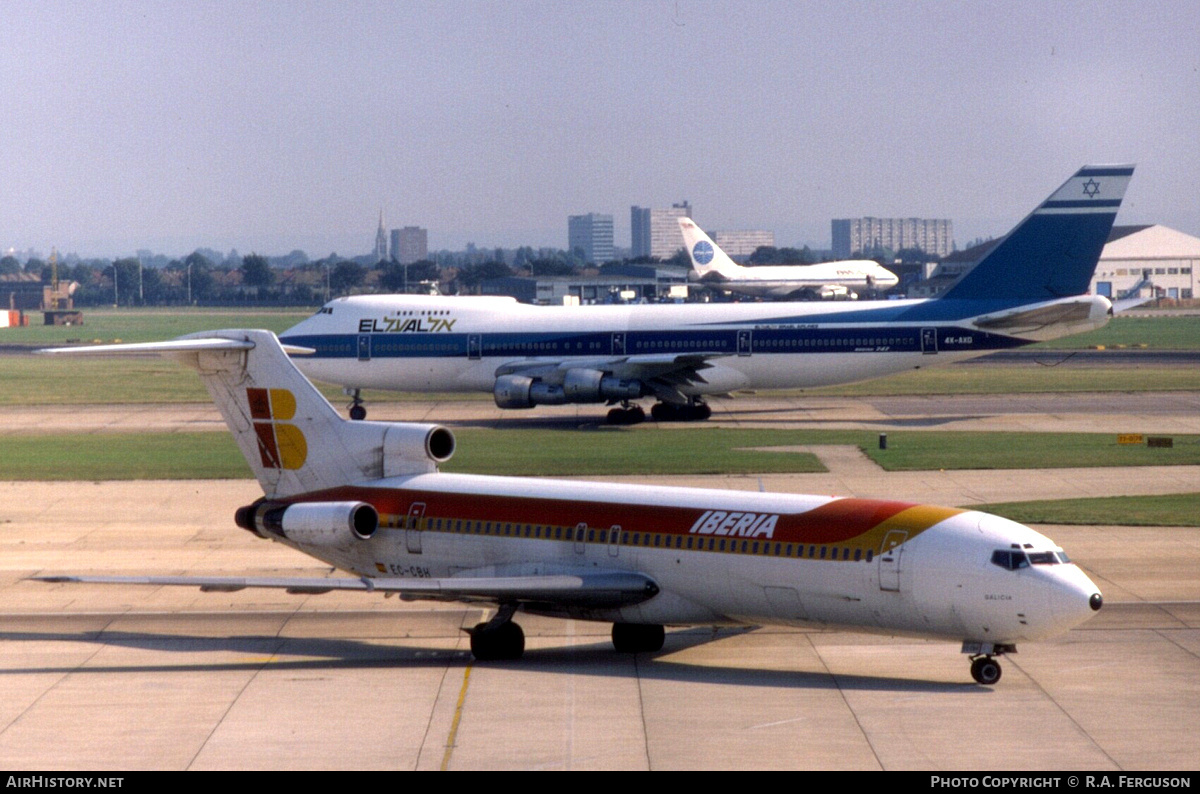 Aircraft Photo of EC-CBH | Boeing 727-256/Adv | Iberia | AirHistory.net #823959