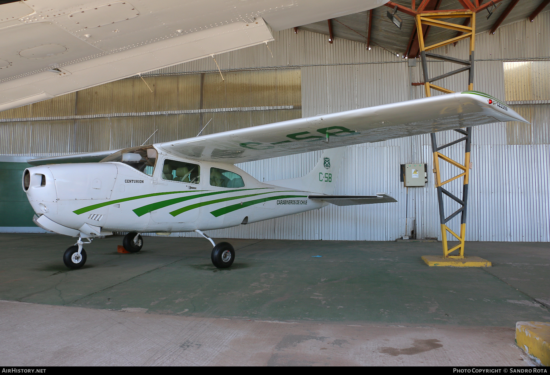 Aircraft Photo of C-58 | Cessna 210N Centurion II | Chile - Carabineros | AirHistory.net #823970