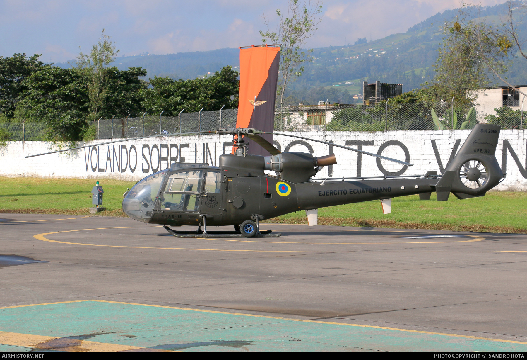 Aircraft Photo of AEE-363 | Aerospatiale SA-342L Gazelle | Ecuador - Army | AirHistory.net #823975