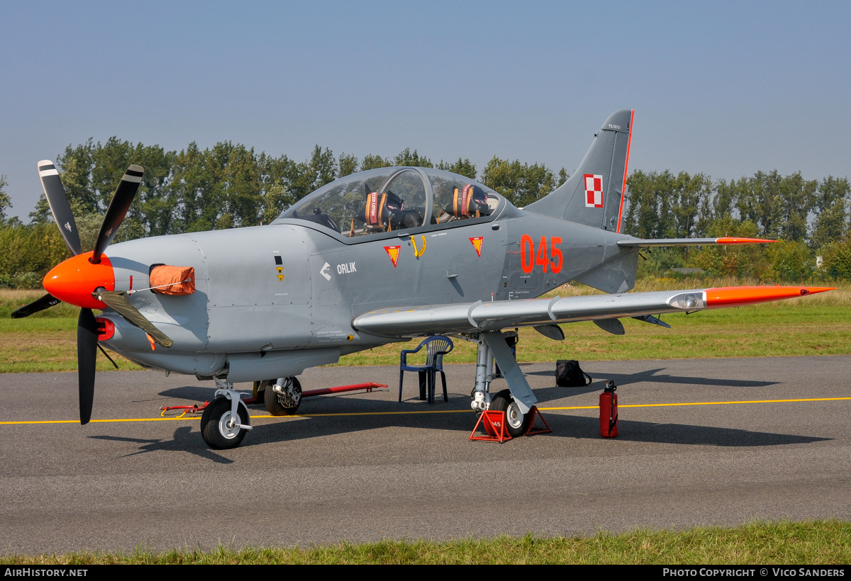 Aircraft Photo of 045 | PZL-Okecie PZL-130TC-1 Turbo Orlik | Poland - Air Force | AirHistory.net #823976