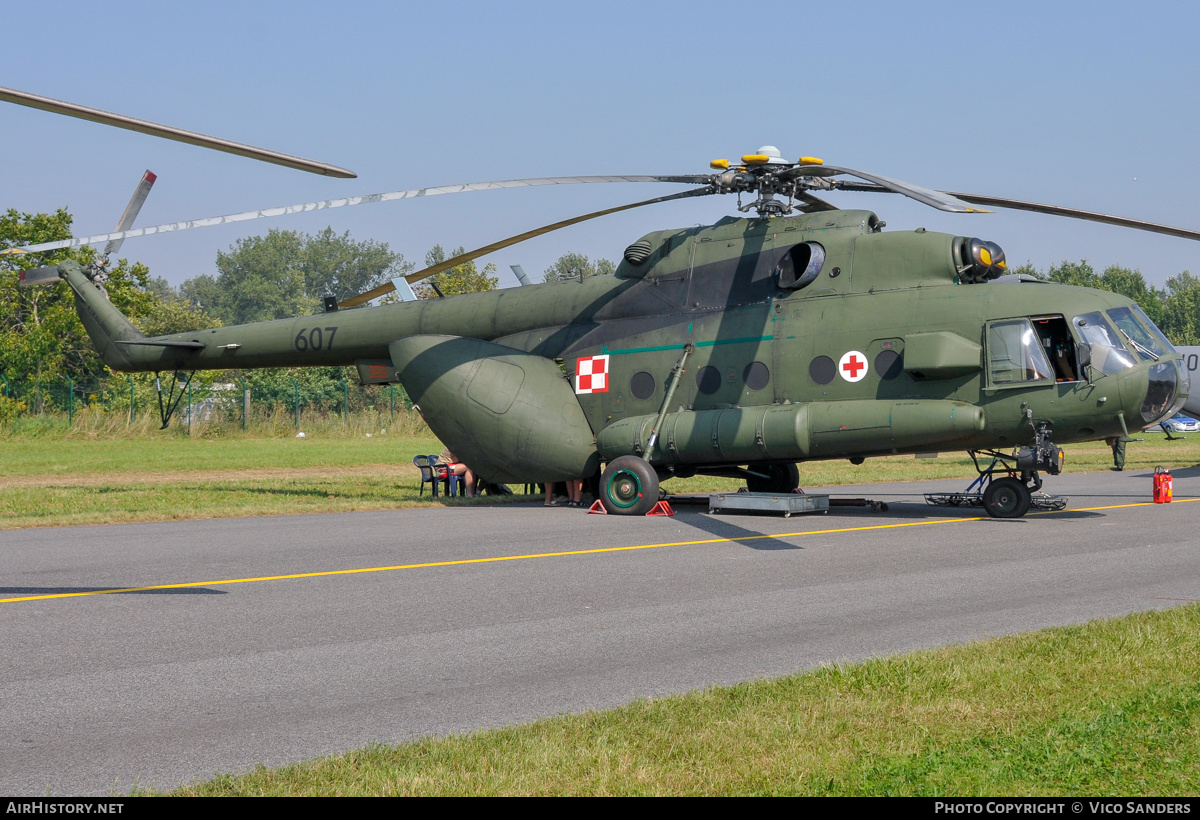 Aircraft Photo of 607 | Mil Mi-17AE | Poland - Army | AirHistory.net #823985