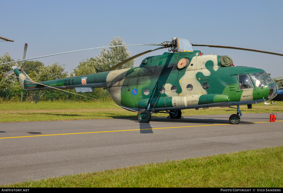 Aircraft Photo of 211 | Mil Mi-8MTV-1 | Croatia - Air Force | AirHistory.net #823986