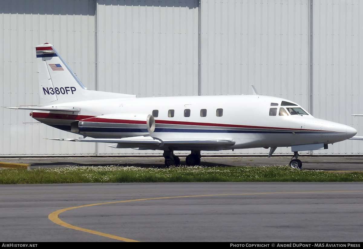 Aircraft Photo of N380FP | North American Rockwell NA-380 Sabreliner 75A | AirHistory.net #824003