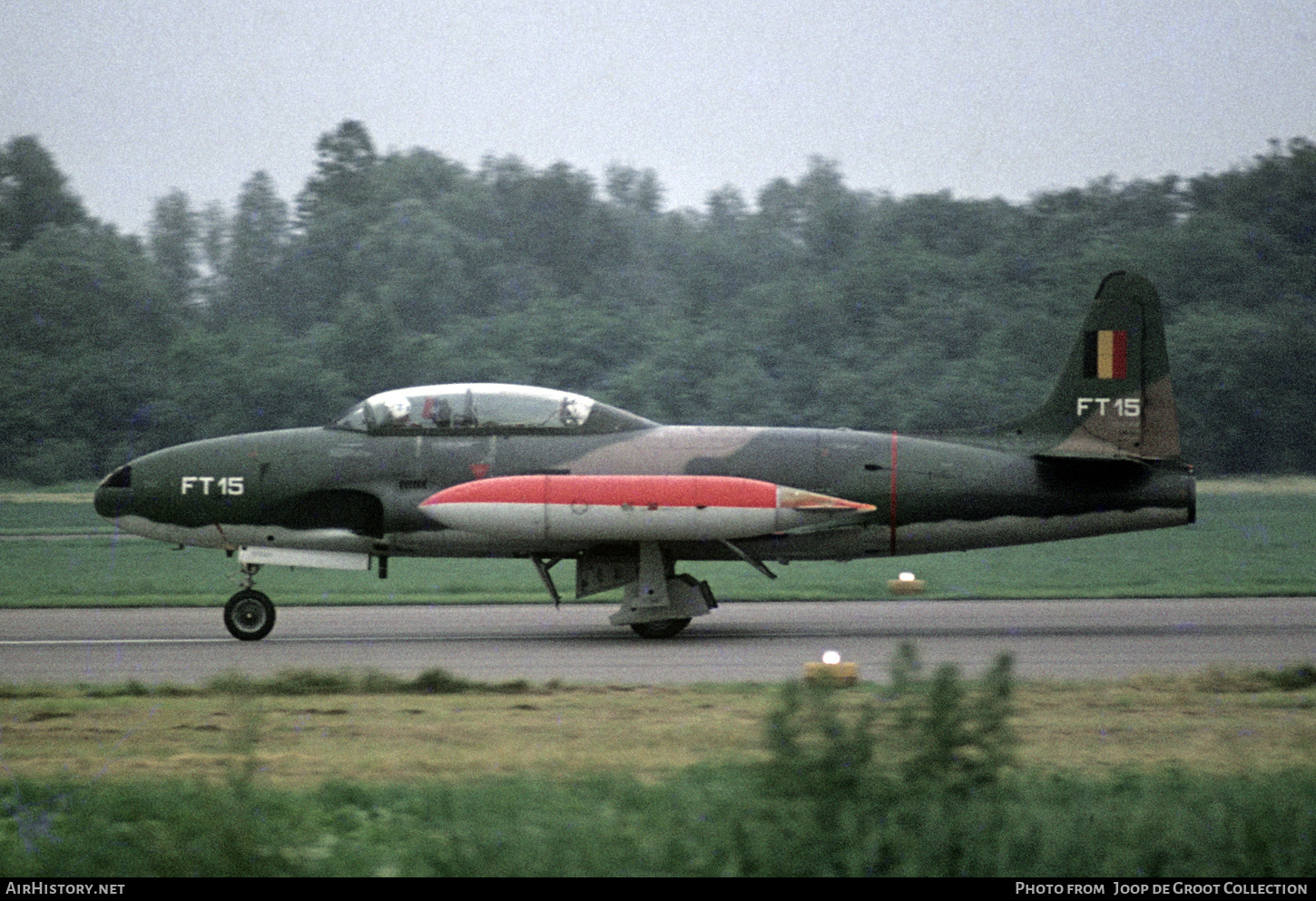 Aircraft Photo of FT15 | Lockheed T-33A | Belgium - Air Force | AirHistory.net #824009