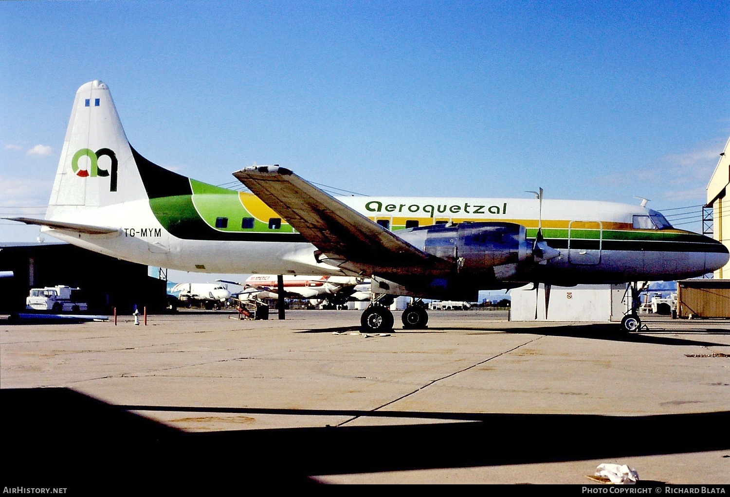 Aircraft Photo of TG-MYM | Convair 580 | Aeroquetzal | AirHistory.net #824027