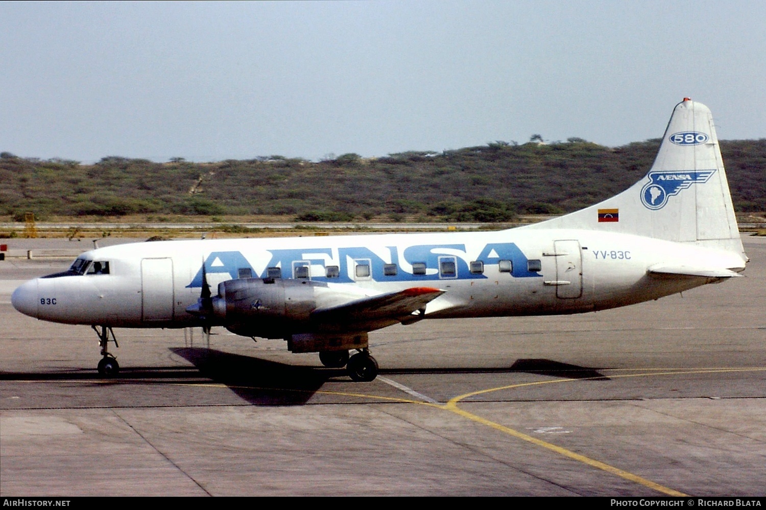 Aircraft Photo of YV-83C | Convair 580 | Avensa - Aerovías Venezolanas | AirHistory.net #824031