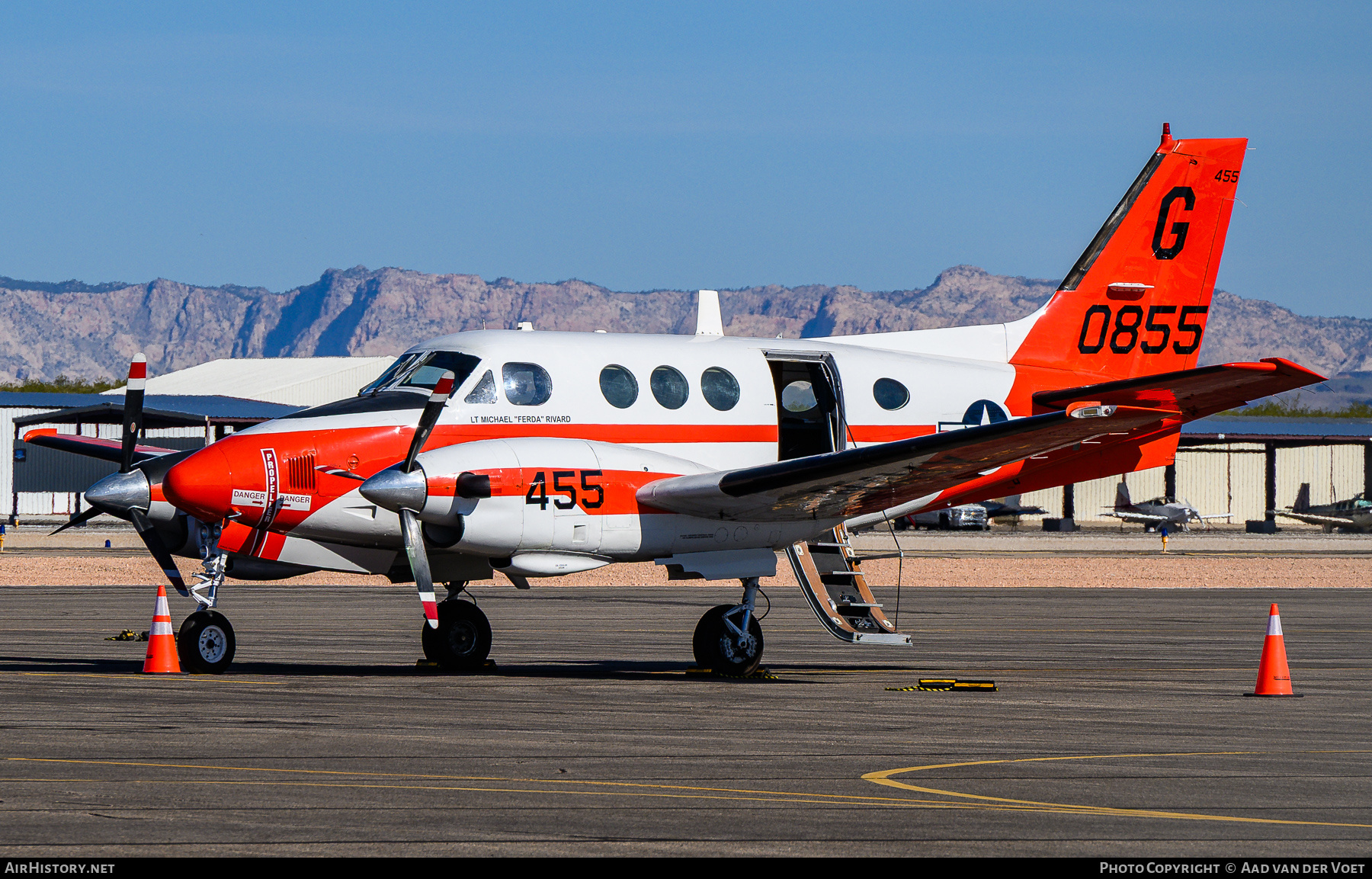 Aircraft Photo of 160855 / 0855 | Beech T-44C Pegasus | USA - Navy | AirHistory.net #824034