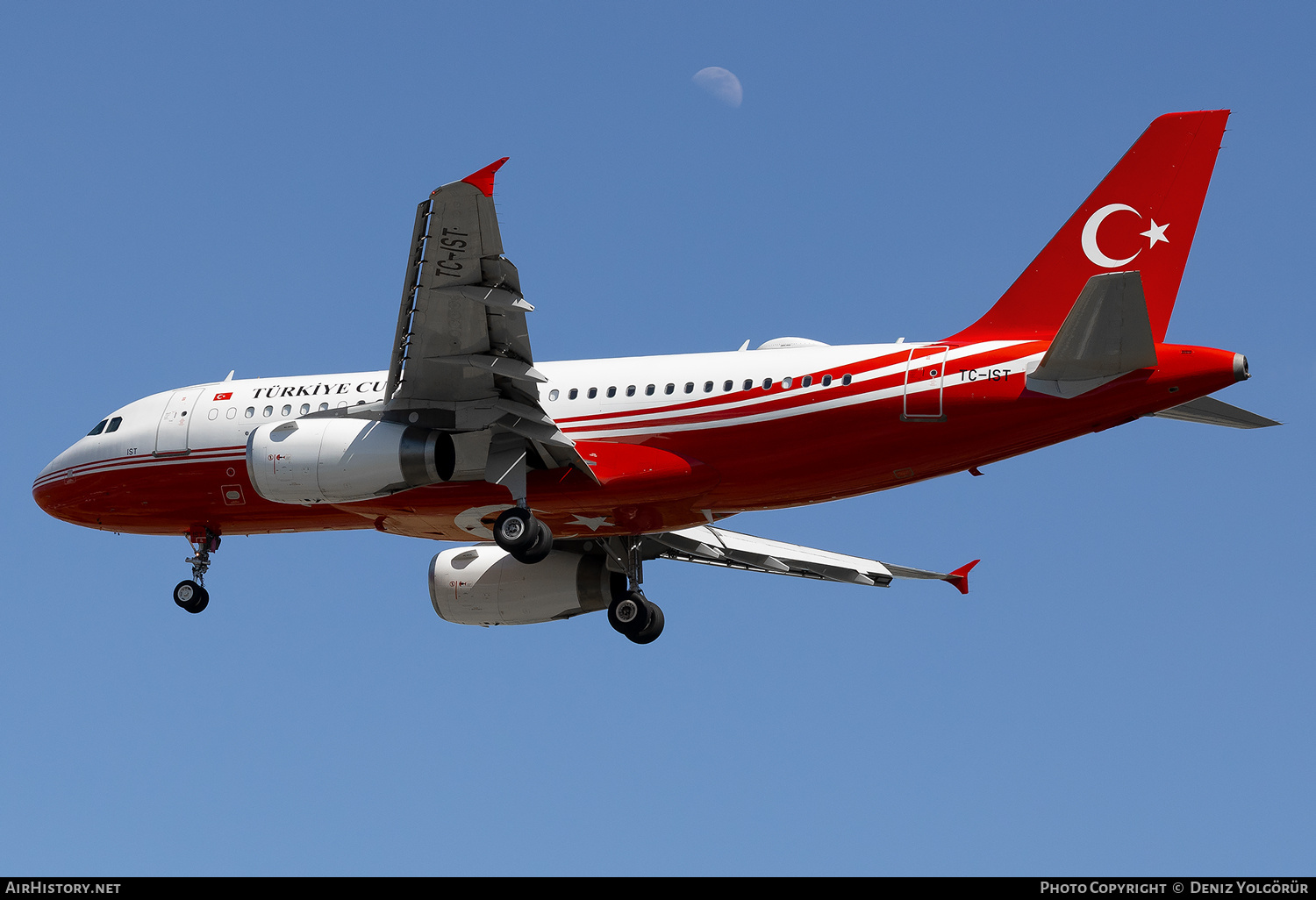 Aircraft Photo of TC-IST | Airbus ACJ319 (A319-133/CJ) | Turkey Government | AirHistory.net #824038