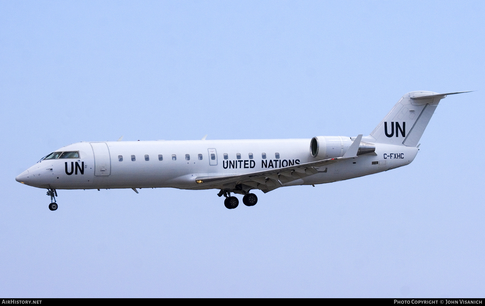 Aircraft Photo of C-FXHC | Bombardier CRJ-200LR (CL-600-2B19) | United Nations | AirHistory.net #824041