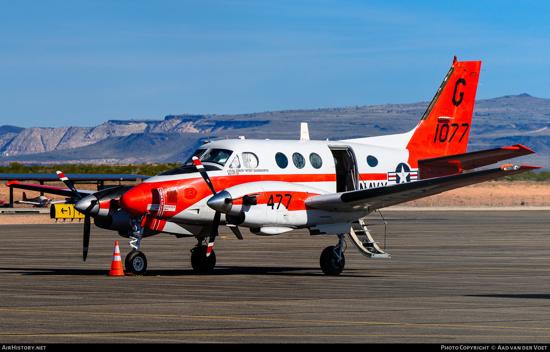 Aircraft Photo of 161077 / 1077 | Beech T-44A Pegasus | USA - Navy | AirHistory.net #824046