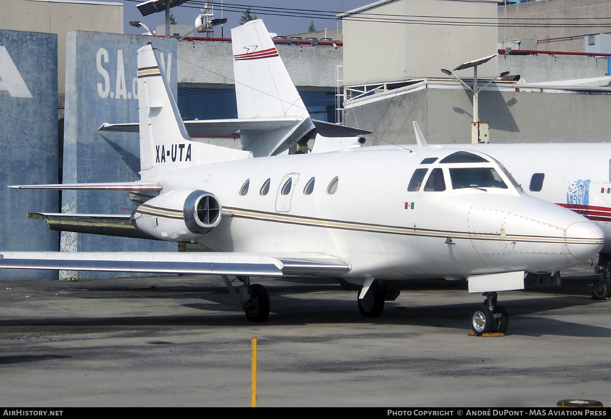 Aircraft Photo of XA-UTA | North American Rockwell NA-306 Sabreliner 60 | AirHistory.net #824047
