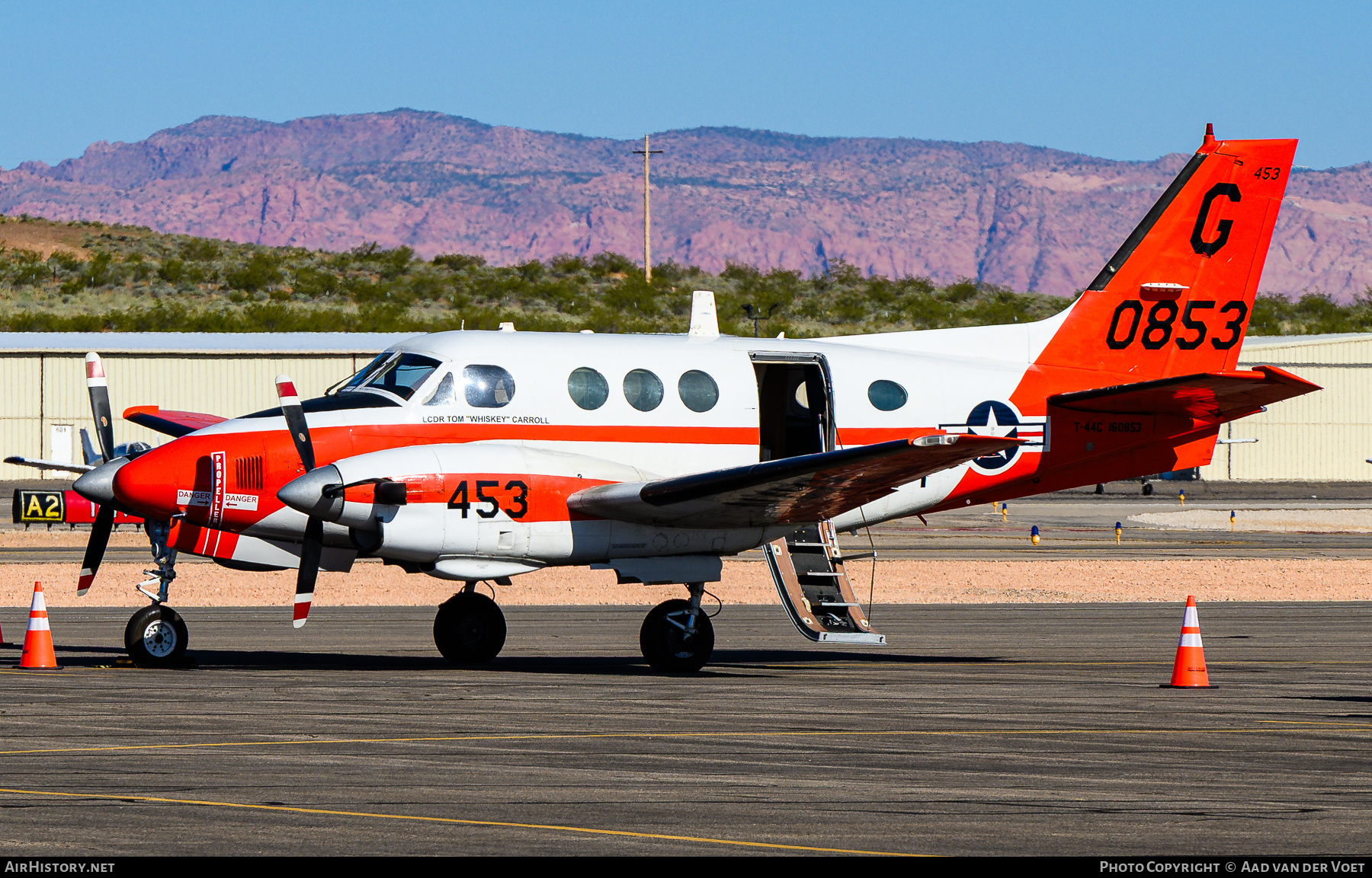 Aircraft Photo of 160853 / 0853 | Beech T-44C Pegasus | USA - Navy | AirHistory.net #824052