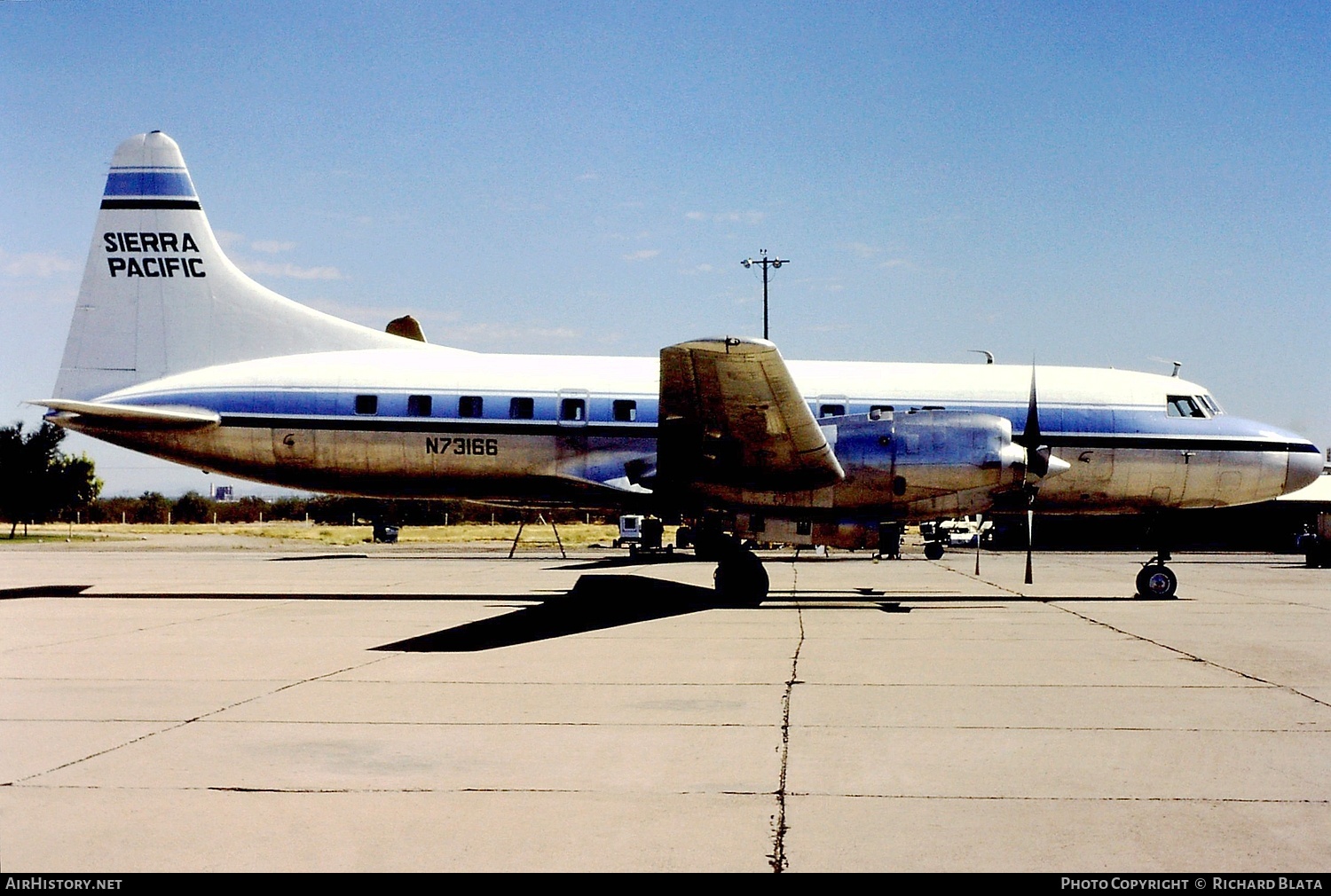 Aircraft Photo of N73166 | Convair 580 | Sierra Pacific Airlines | AirHistory.net #824061