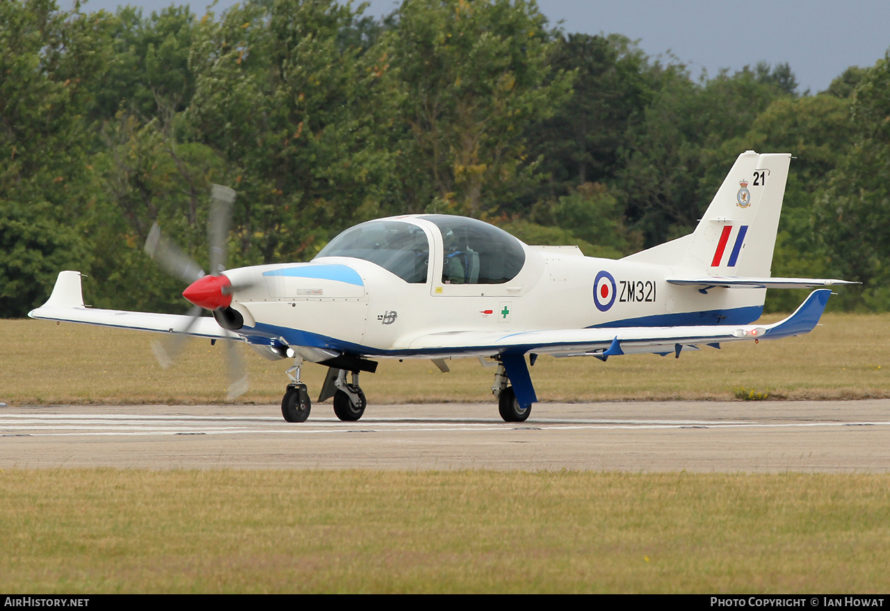 Aircraft Photo of ZM321 | Grob G-120TP Prefect T1 | UK - Air Force | AirHistory.net #824066