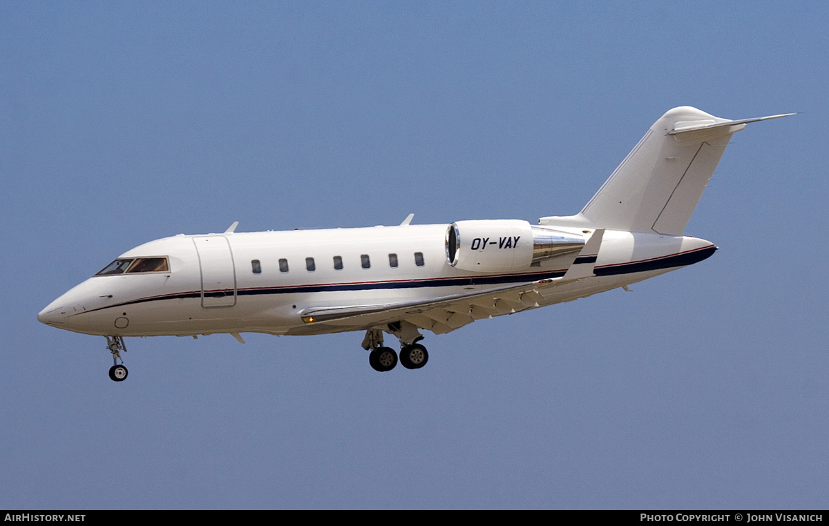 Aircraft Photo of OY-VAY | Bombardier Challenger 605 (CL-600-2B16) | AirHistory.net #824067