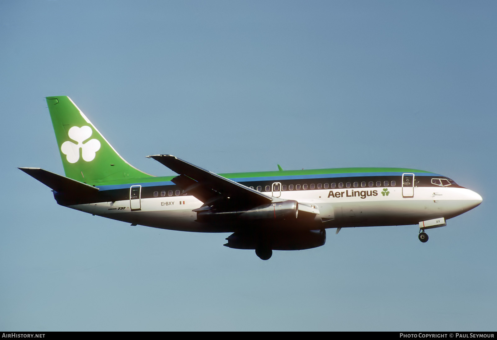 Aircraft Photo of EI-BXY | Boeing 737-2S3/Adv | Aer Lingus | AirHistory.net #824069
