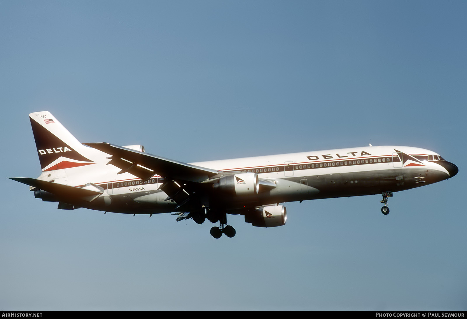 Aircraft Photo of N740DA | Lockheed L-1011-385-1-15 TriStar 250 | Delta Air Lines | AirHistory.net #824074