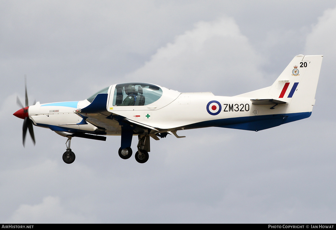Aircraft Photo of ZM320 | Grob G-120TP Prefect T1 | UK - Air Force | AirHistory.net #824077