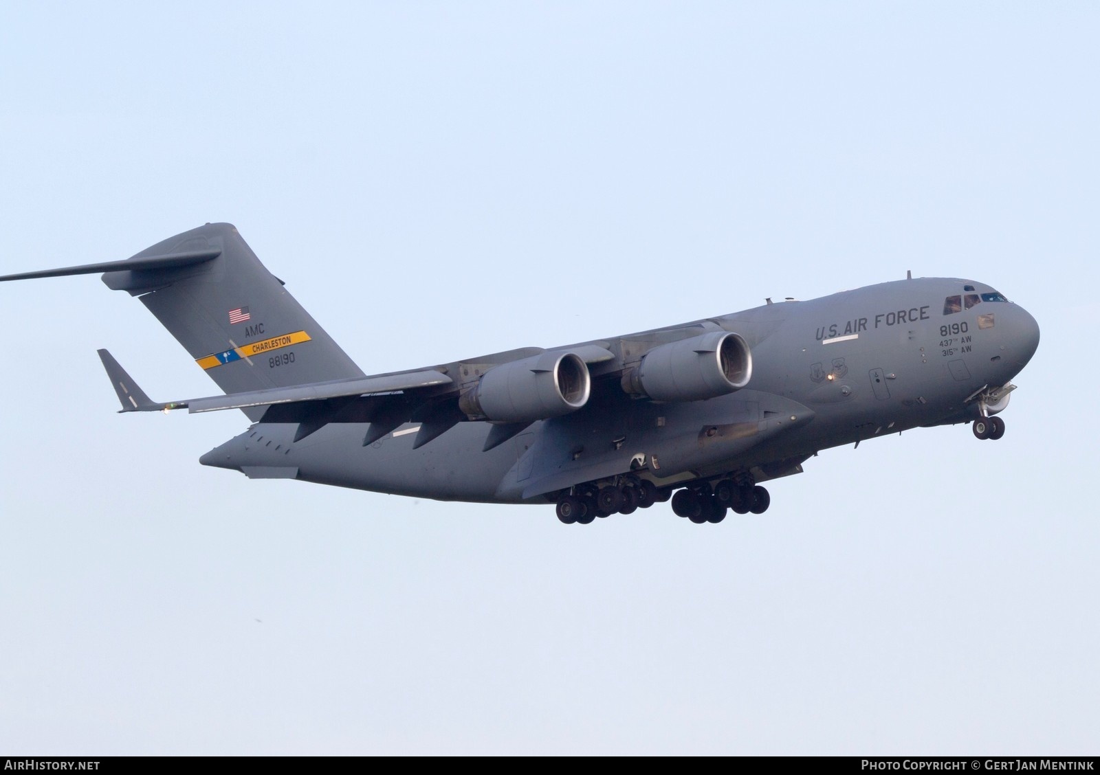Aircraft Photo of 08-8190 / 88190 | Boeing C-17A Globemaster III | USA - Air Force | AirHistory.net #824082