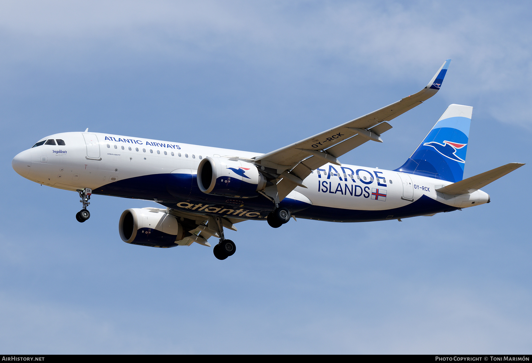 Aircraft Photo of OY-RCK | Airbus A320-251N | Atlantic Airways | AirHistory.net #824094