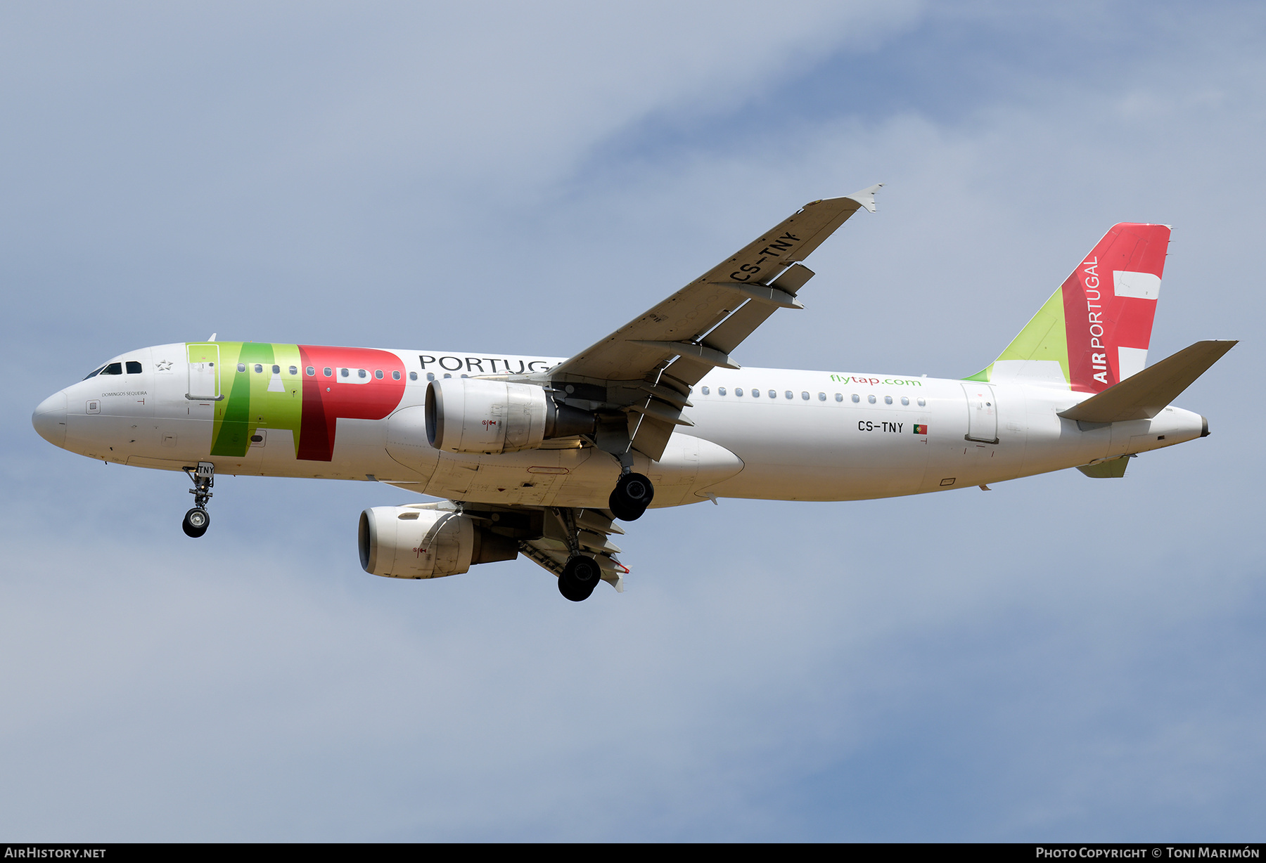 Aircraft Photo of CS-TNY | Airbus A320-214 | TAP Air Portugal | AirHistory.net #824096