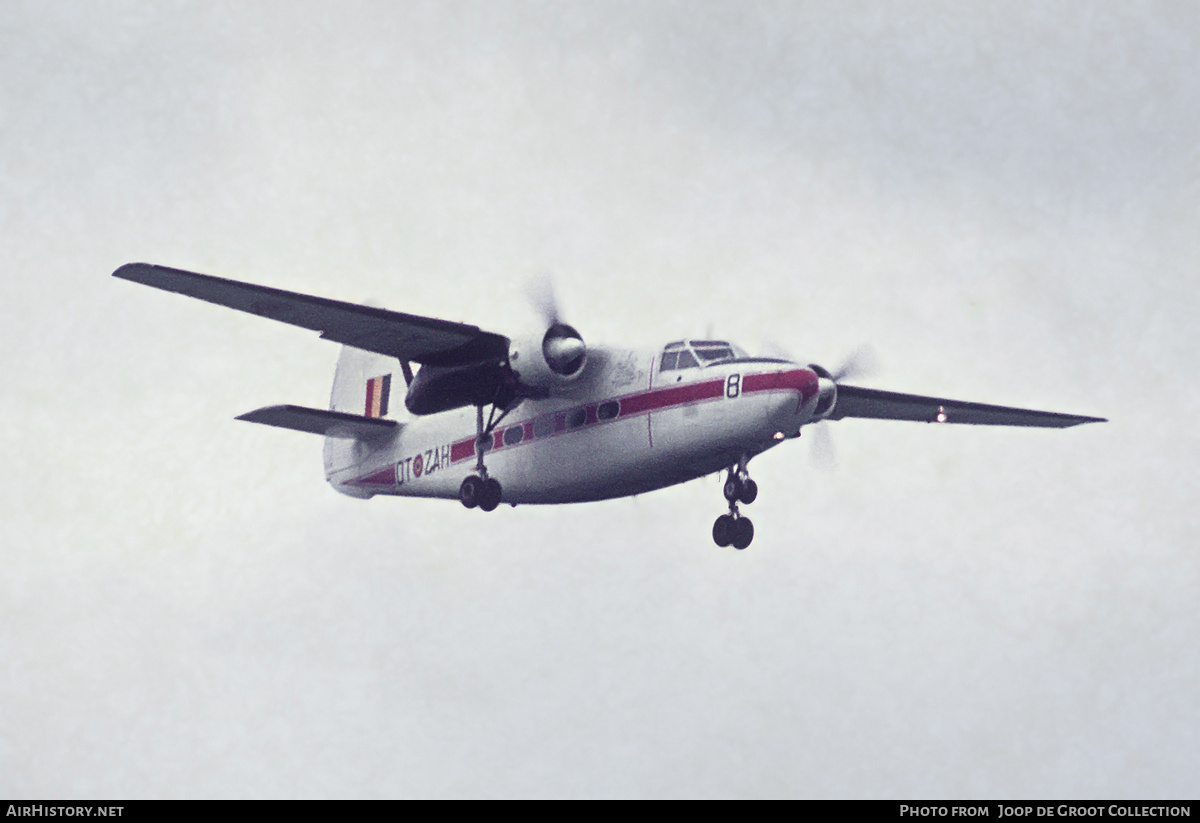 Aircraft Photo of RM8 | Hunting-Percival P.66 Pembroke C.51 | Belgium - Air Force | AirHistory.net #824106