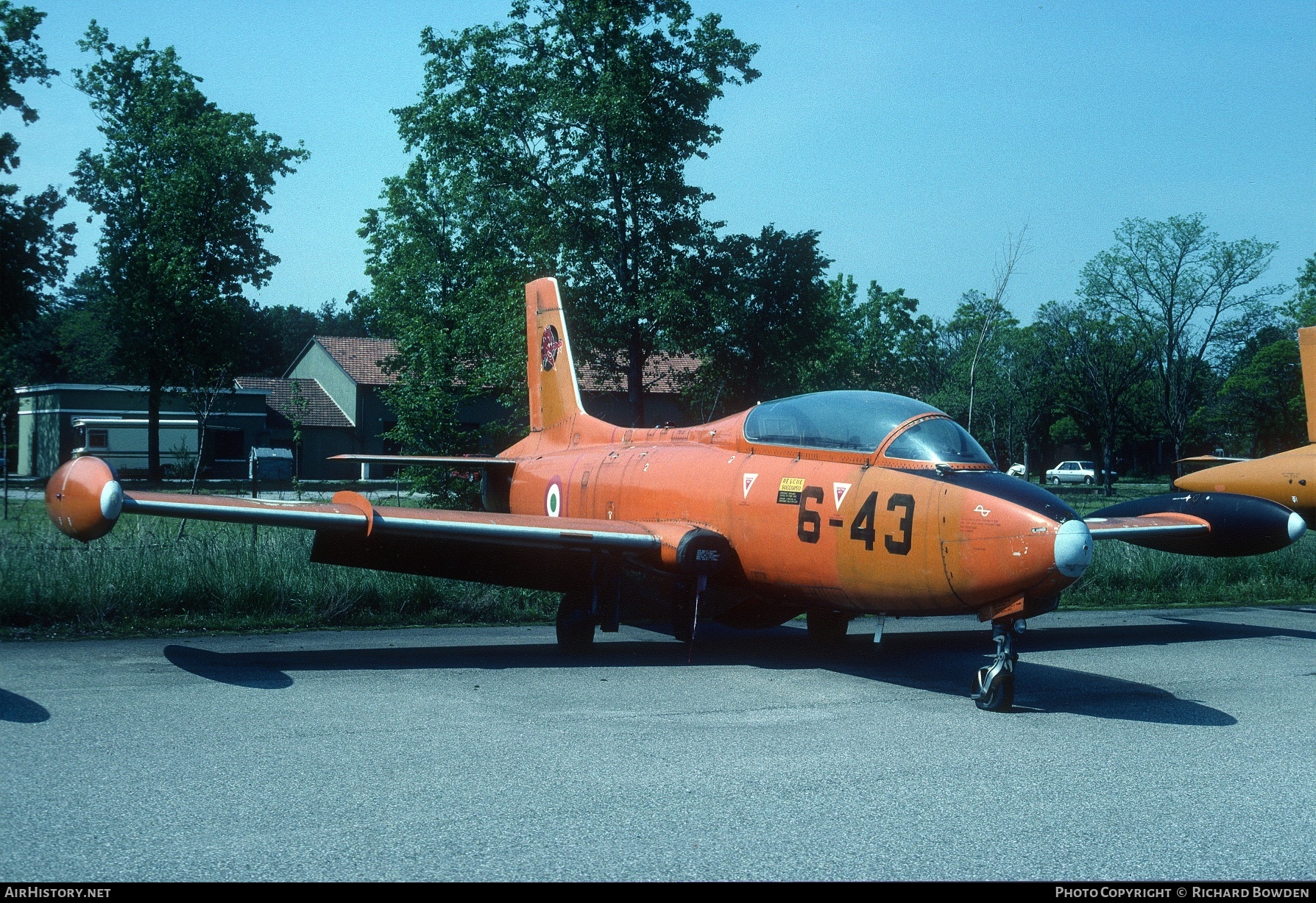 Aircraft Photo of MM54168 | Aermacchi MB-326E | Italy - Air Force | AirHistory.net #824107