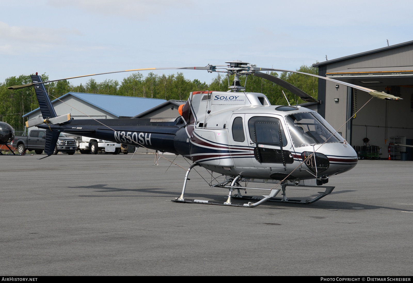 Aircraft Photo of N350SH | Aerospatiale AS-350B-2 Ecureuil | Soloy Helicopters | AirHistory.net #824120