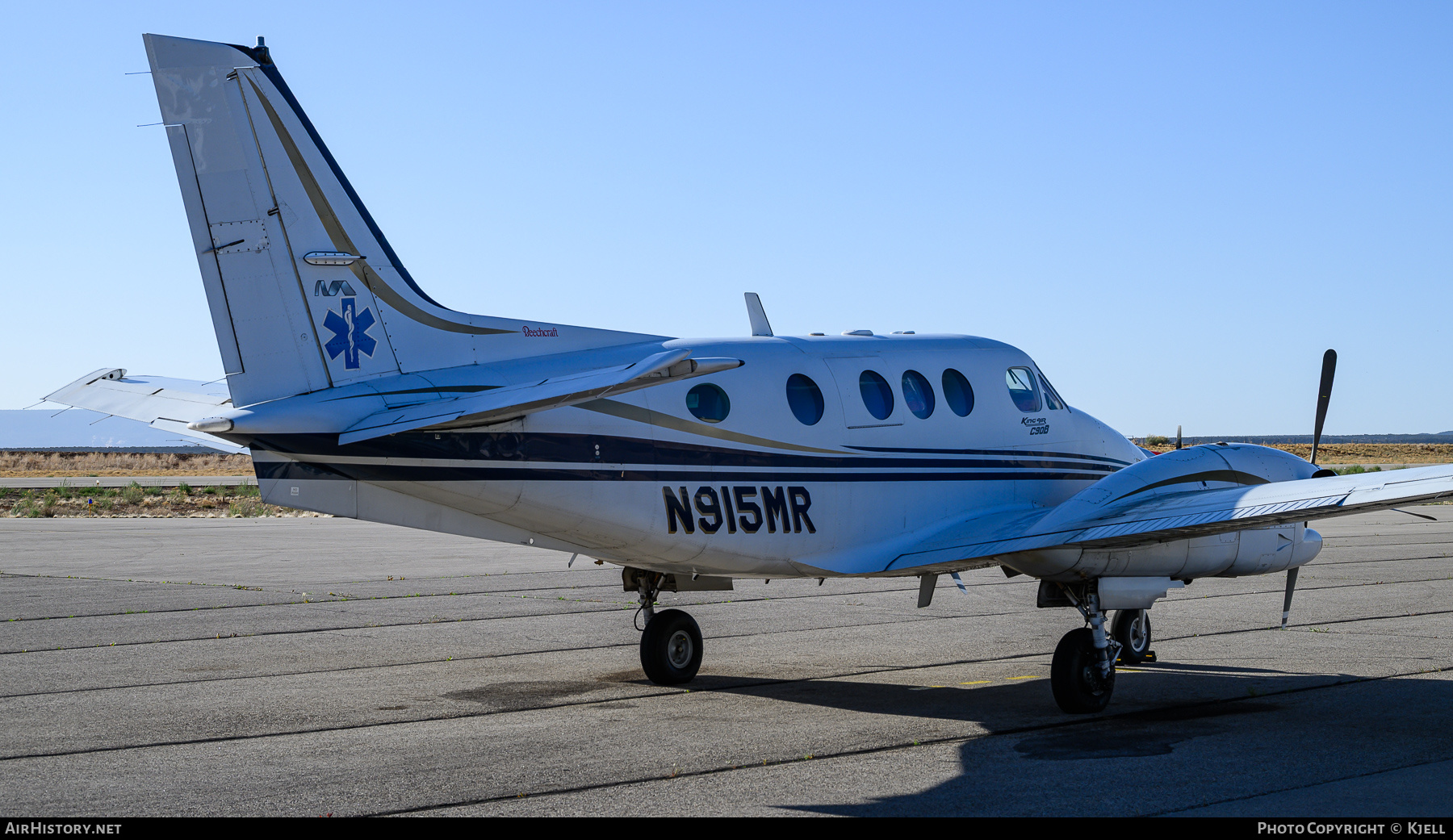 Aircraft Photo of N915MR | Raytheon C90A King Air | AirHistory.net #824123