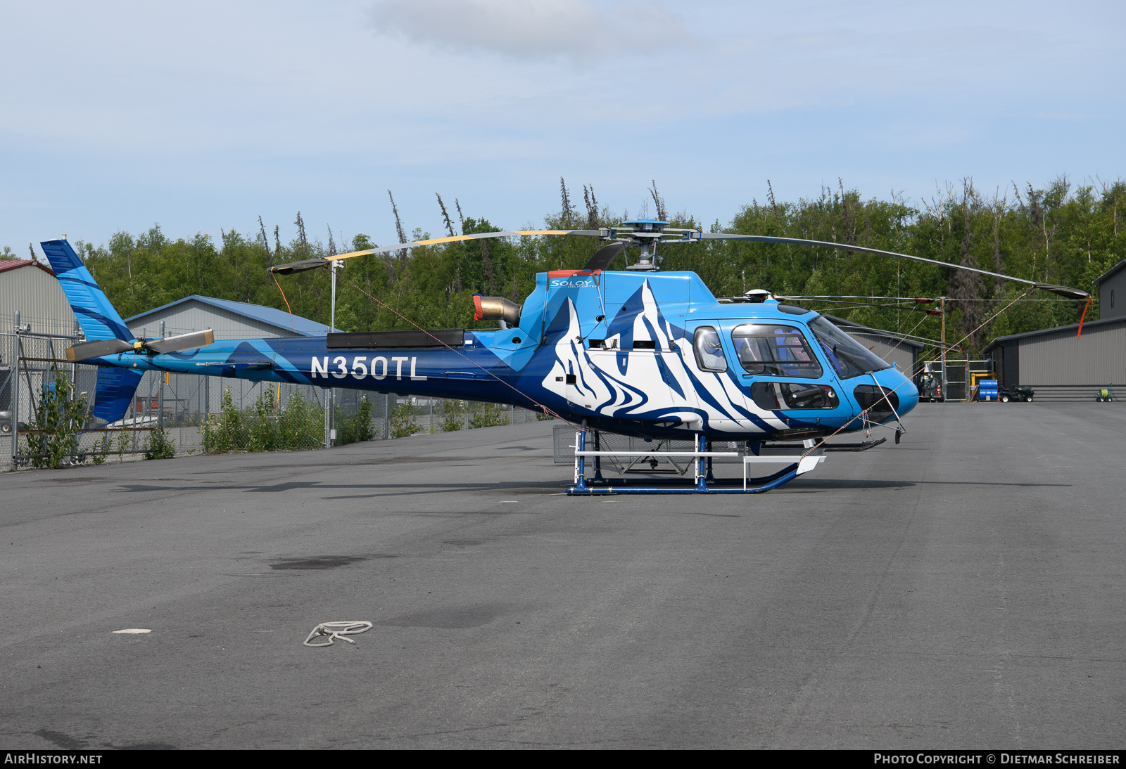 Aircraft Photo of N350TL | Aerospatiale AS-350B-3 Ecureuil | Soloy Helicopters | AirHistory.net #824124