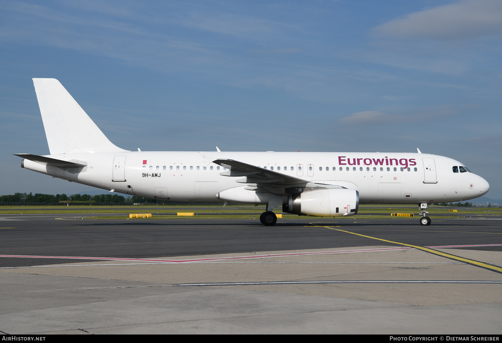Aircraft Photo of 9H-AMJ | Airbus A320-232 | Eurowings | AirHistory.net #824136