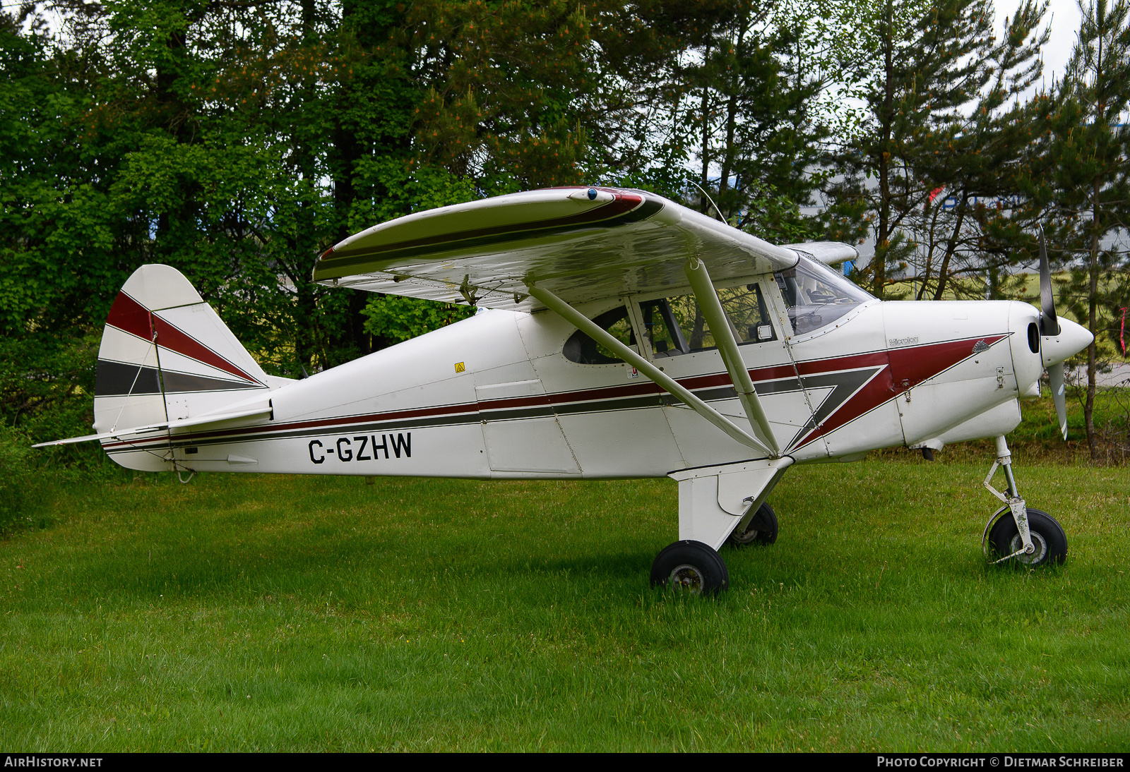 Aircraft Photo of C-GZHW | Piper PA-22-150 Caribbean | AirHistory.net #824141