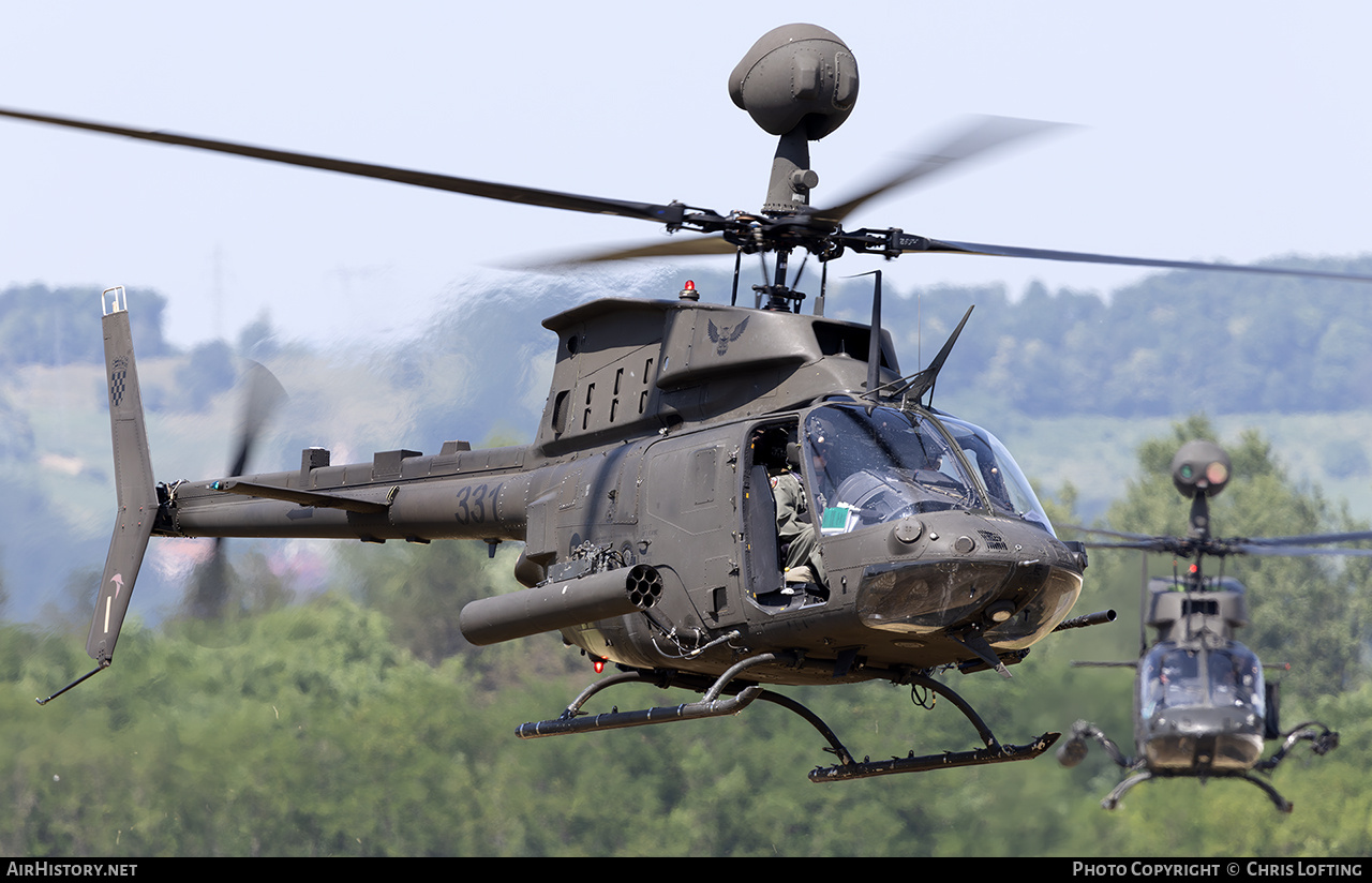 Aircraft Photo of 331 | Bell OH-58D Kiowa Warrior (406) | Croatia - Air Force | AirHistory.net #824144