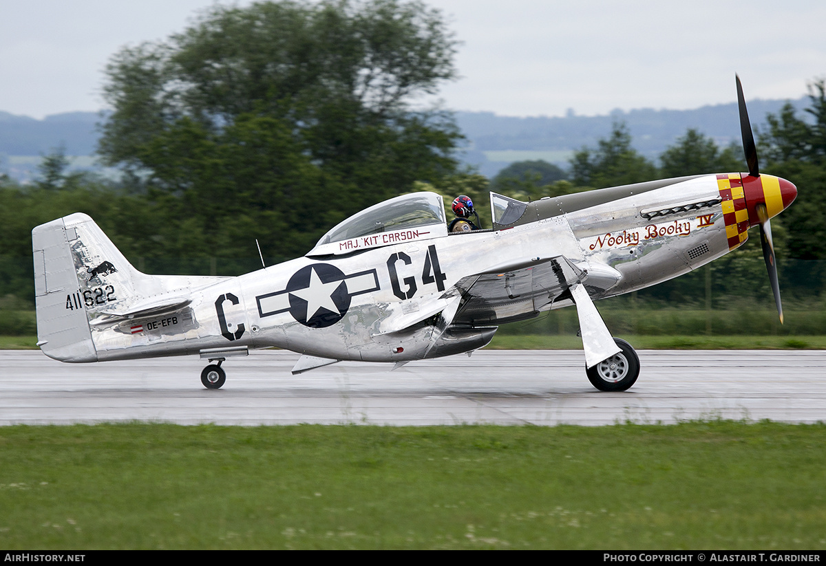 Aircraft Photo of OE-EFB / 411622 | North American P-51D Mustang | USA - Air Force | AirHistory.net #824152