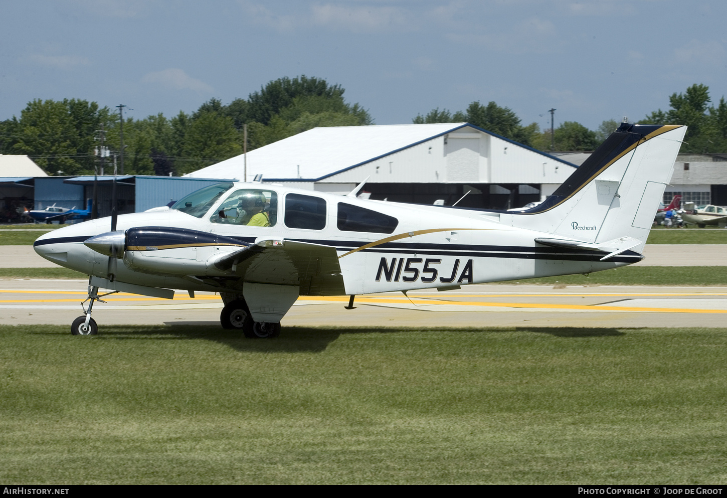 Aircraft Photo of N155JA | Beech 95-B55 Baron | AirHistory.net #824155
